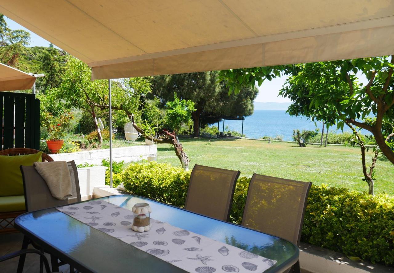 Iraklitsa View Apartment Nea Iraklitsa Bagian luar foto